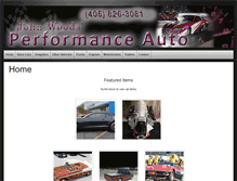 Tablet Screenshot of iperformanceauto.com